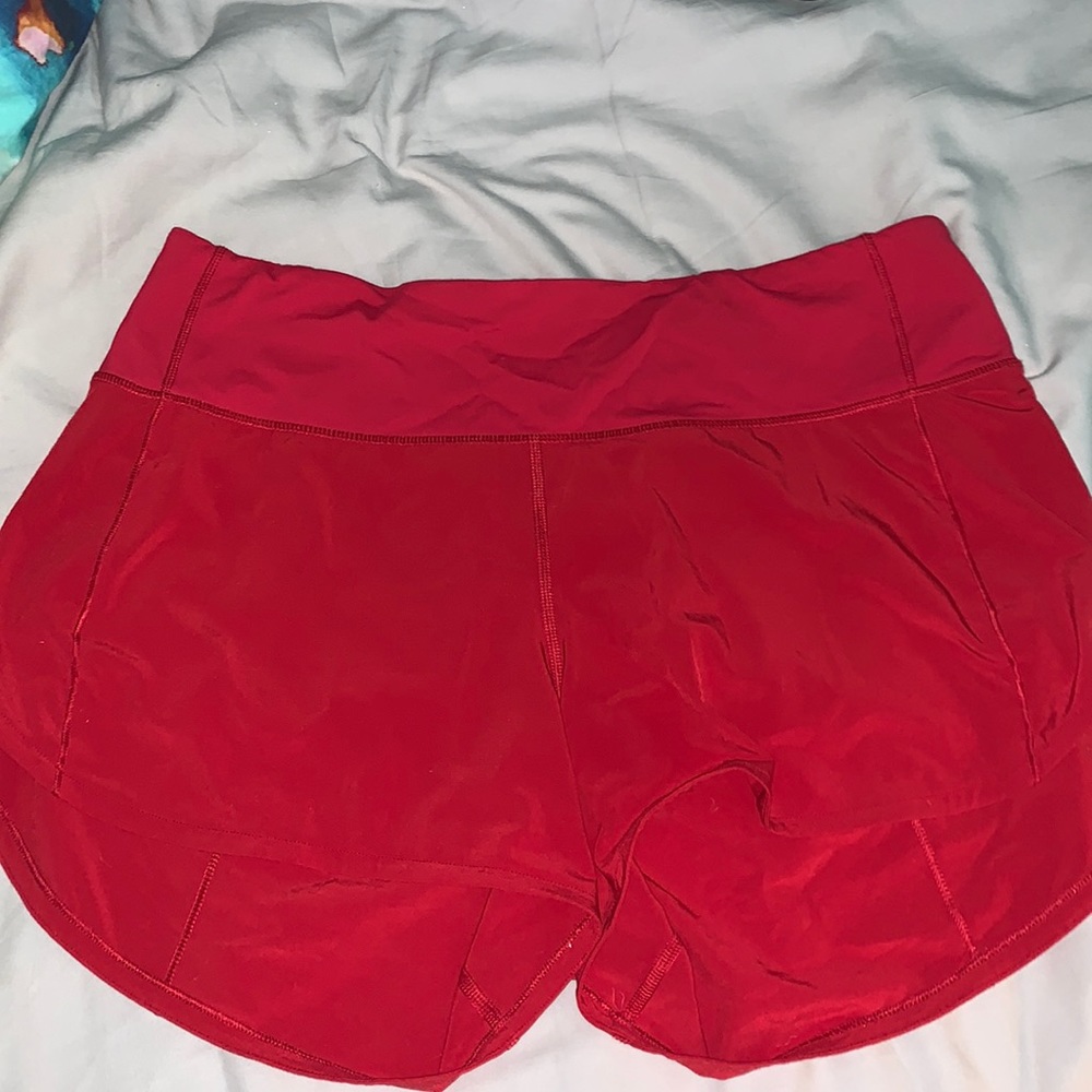 Lululemon 4" inseam speed up shorts